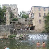 le moulin du roc tombé à Saint-Ambroix